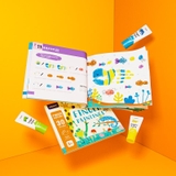 Mideer Finger Paint Waterproof Coat - Áo vẽ chống thấm nước 3+