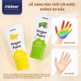 Mideer Finger Paint Waterproof Coat - Áo vẽ chống thấm nước 3+