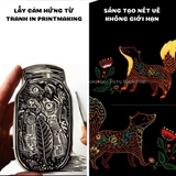 Tranh Cào, Thẻ Cào Nghệ Thuật Mideer Scratch Art Card