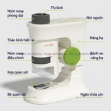 Kính Hiển Vi Mini Bỏ Túi Cho Bé Từ 6+ Tuổi - Mideer Exploring With Microscope