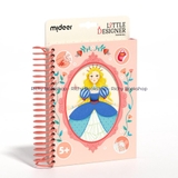 Sổ Tay Thiết Kế Thời Trang Cho Bé Từ 5+ Tuổi - Mideer Little Designer