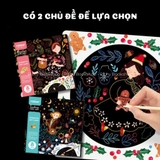 Tranh Cào, Thẻ Cào Nghệ Thuật Mideer Scratch Art Card