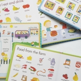 Sách - Usborne My Frist Word Books - bộ 5 cuốn bìa cứng kèm Audio
