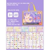 Đồ Chơi Hình Xăm Và Dán Móng Tay Nail Stickers And Tattoos