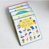 Sách - Usborne My Frist Word Books - bộ 5 cuốn bìa cứng kèm Audio