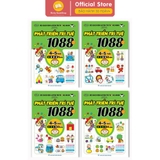 1088 Câu Đố Phát Triển Trí Tuệ 4-5 Tuổi (Bộ 4 cuốn)