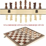 Bộ Cờ Vua Bằng Gỗ Sồi Cao Cấp