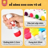 Bút chấm màu ma thuật cho bé - Mideer Magic Dot Marker