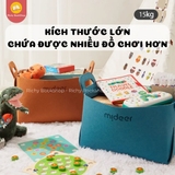 Giỏ túi vải đựng đồ chơi