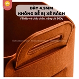 Giỏ túi vải đựng đồ chơi
