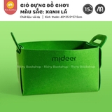 Giỏ túi vải đựng đồ chơi