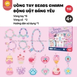 Bộ Đồ Chơi Tự Kết Vòng Tay Beads Charm TOI Cho Bé Gái Từ 4 Tuổi