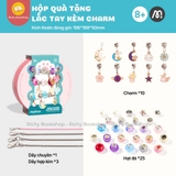 Vòng tay cho bé gái kèm charm lắc tay Mideer Girls Power Lacing Beads Fantastic Garden Hộp quà tặng