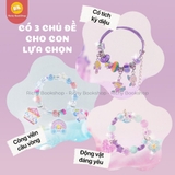 Bộ Đồ Chơi Tự Kết Vòng Tay Beads Charm TOI Cho Bé Gái Từ 4 Tuổi
