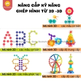 Đồ chơi sáng tạo ghép hình bông tuyết