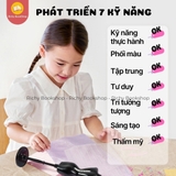 Đồ chơi thiết kế thời trang tại nhà dụng cụ may vá thủ công cho bé - Mideer Clothing Design House
