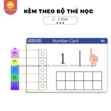 Đồ chơi giáo dục học toán và xếp hình sáng tạo - Paico Number Blocks Linking Cubes