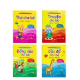 Bộ 4 cuốn Đồng Dao - Thơ - Truyện - Câu Đố