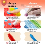 Bút màu sáp hữu cơ kèm quai xách - Mideer Silky Crayon
