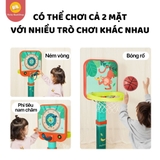 Cột ném bóng rổ đa năng 3 trong 1