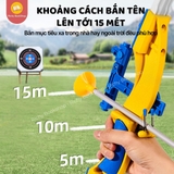 Đồ chơi bắn cung tên mũi tên giác hút an toàn Mideer Kid Archer Set