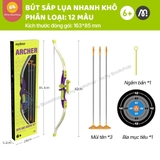 Đồ chơi bắn cung tên mũi tên giác hút an toàn Mideer Kid Archer Set