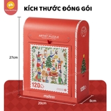Bộ xếp hình Noel Mideer Christmas Gift box puzzle