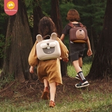 Balo Zoyzoii mã B18-B Forest Series Backpack hình động vật cho bé mẫu giáo đi học - Cặp đi học cho bé 2 3 4 5 tuổi