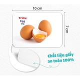 Thẻ Học Thông Minh Flashcard song ngữ Việt - Anh 16 Chủ Đề