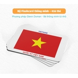 Thẻ Học Thông Minh Flashcard song ngữ Việt - Anh 16 Chủ Đề