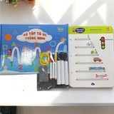Bộ Tập Tô Vẽ Thông Minh Xóa Được 64 Trang
