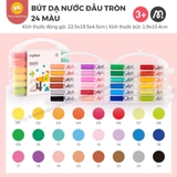 Bút màu dạ nước đầu tròn Mideer Round-tip Washable Marker