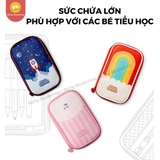 Hộp đựng bút cho bé Zoyzoii chính hãng bằng vải nhiều ngăn mã B20