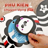 Sách âm thanh Lalalook cho bé sơ sinh 5 bài hát Lalala baby