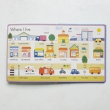 Sách - Usborne My Frist Word Books - bộ 5 cuốn bìa cứng kèm Audio