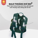 Balo đi học cho bé mầm non Zoyzoii Discovery series hat bag mã B80