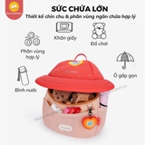 Balo đi học cho bé mầm non Zoyzoii Discovery series hat bag mã B80