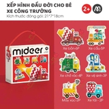 Bộ Đồ Chơi Xếp Hình Đầu Đời cho bé - My First Puzzle Mideer