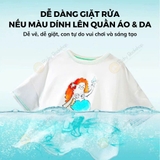 Bộ Màu Sơn Nước Cao Cấp 16 Màu Dễ Lau Chùi Kèm Dụng Cụ Và Hộp Đựng Gấp Gọn - Mideer Portable Gouache Paint Bucket Set