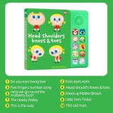 Sách nhạc Sound Book Simple Song Yellophant – 10 Bài Hát Thiếu Nhi Vui Nhộn Cho Bé