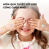 Hình xăm, sticker dán móng tay cho bé gái Mideer Garden Fairy Dress Up Sticker Pack 1000 miếng
