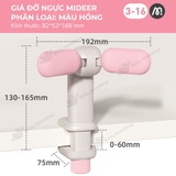 Giá đỡ ngực Mideer chống cận thị và gù lưng cho trẻ em ngồi học Adjustable Posture Corrector