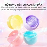 Slime trong suốt nhiều màu Mideer, đồ chơi Slime dẻo Pearly Putty an toàn cho bé
