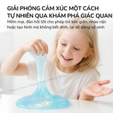 Slime trong suốt nhiều màu Mideer, đồ chơi Slime dẻo Pearly Putty an toàn cho bé