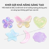 Slime trong suốt nhiều màu Mideer, đồ chơi Slime dẻo Pearly Putty an toàn cho bé