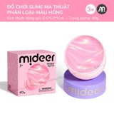 Slime trong suốt nhiều màu Mideer, đồ chơi Slime dẻo Pearly Putty an toàn cho bé