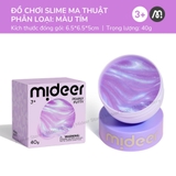 Slime trong suốt nhiều màu Mideer, đồ chơi Slime dẻo Pearly Putty an toàn cho bé