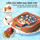 Đồ chơi câu cá mini cho bé phát nhạc chính hãng Goodway Happy Fishing Game - Đồ chơi giải trí vui nhộn