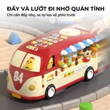 Đồ chơi xe buýt cho bé kèm âm thanh vui nhộn an toàn chính hãng Goodway Learning Bus