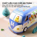 Đồ chơi xe buýt cho bé kèm âm thanh vui nhộn an toàn chính hãng Goodway Learning Bus